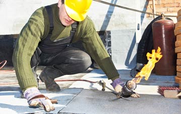 Talwrn flat roof construction