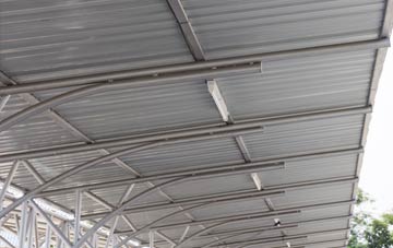 installing Talwrn metal roofing